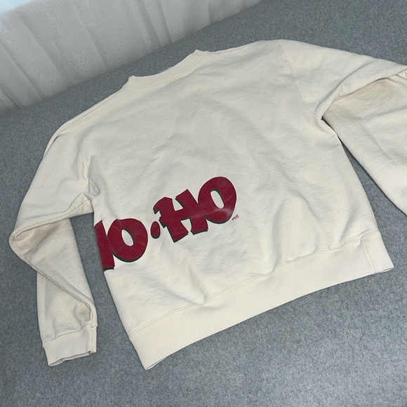 Maze 1995 Ho Ho Ho Sweatshirt Large Vintage Christmas Athletic Athleasure - Picture 6 of 12